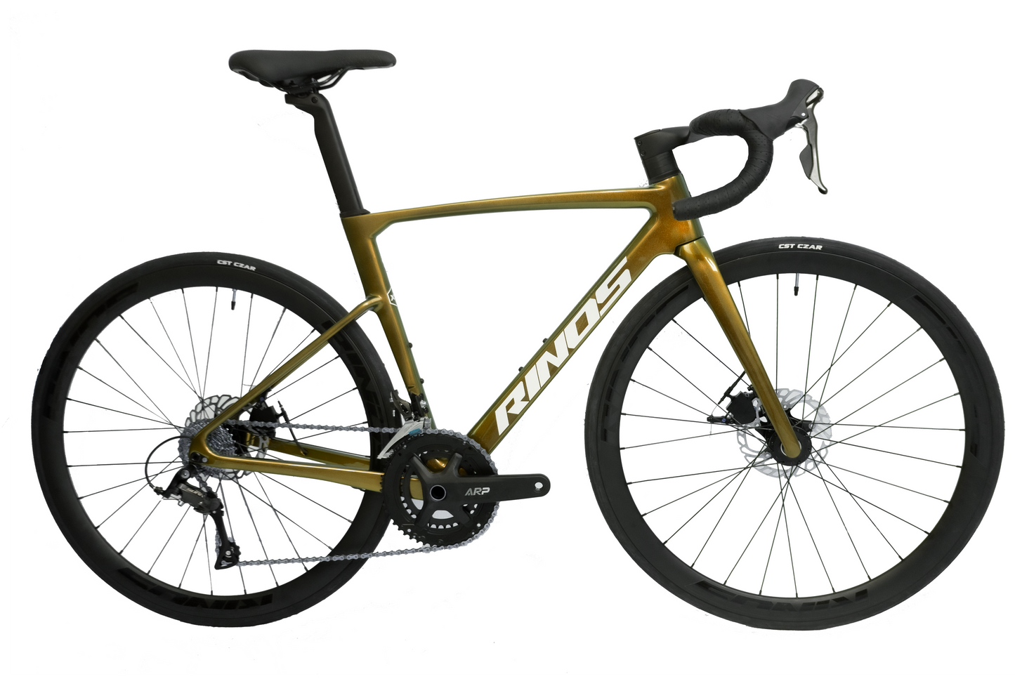 RINOS Vélo de route en carbone 700C Shimano SORA R3000 18 vitesses Odin1.0