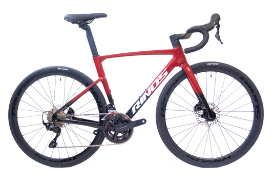 RINOS Vélo de route en carbone 700C Shimano 105 R7120 24 vitesses Odin4.0