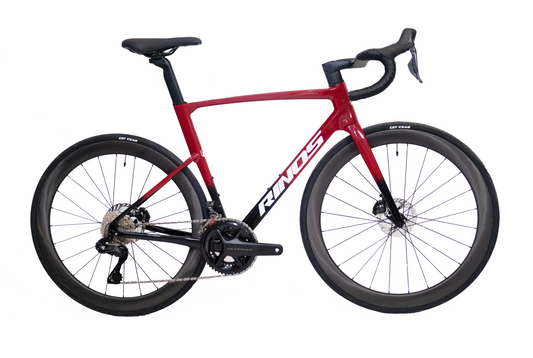 RINOS vélo de route carbone Odin 7.1 Shimano Ultegra Di2 avec roues en carbone, 24 vitesses