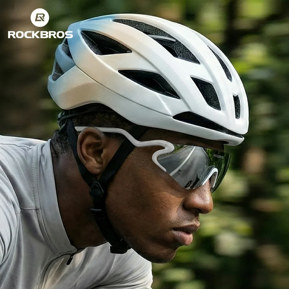 Lunettes de vélo photochromatiques ROCKBROS avec protection UV400