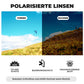 Lunettes de vélo polarisées ROCKBROS, UV400 avec monture TR90