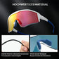 Lunettes de vélo polarisées ROCKBROS avec branches réglables