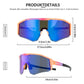 Lunettes de vélo polarisées ROCKBROS avec branches réglables