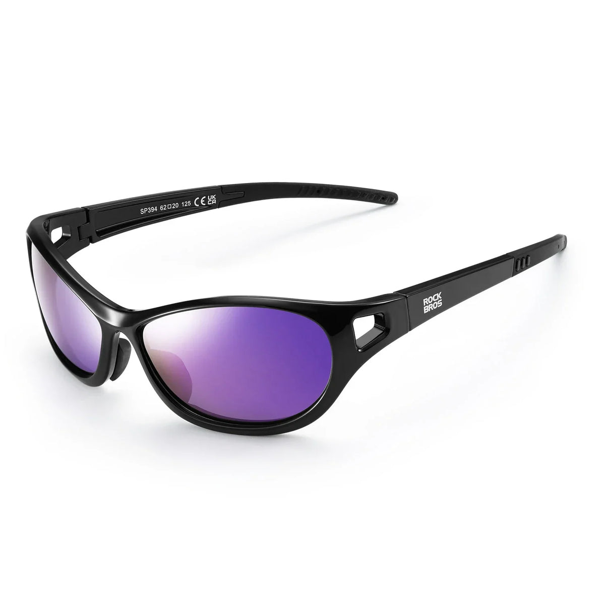 ROCKBROS Lunettes de sport polarisées SP394 Ultralight & UV400