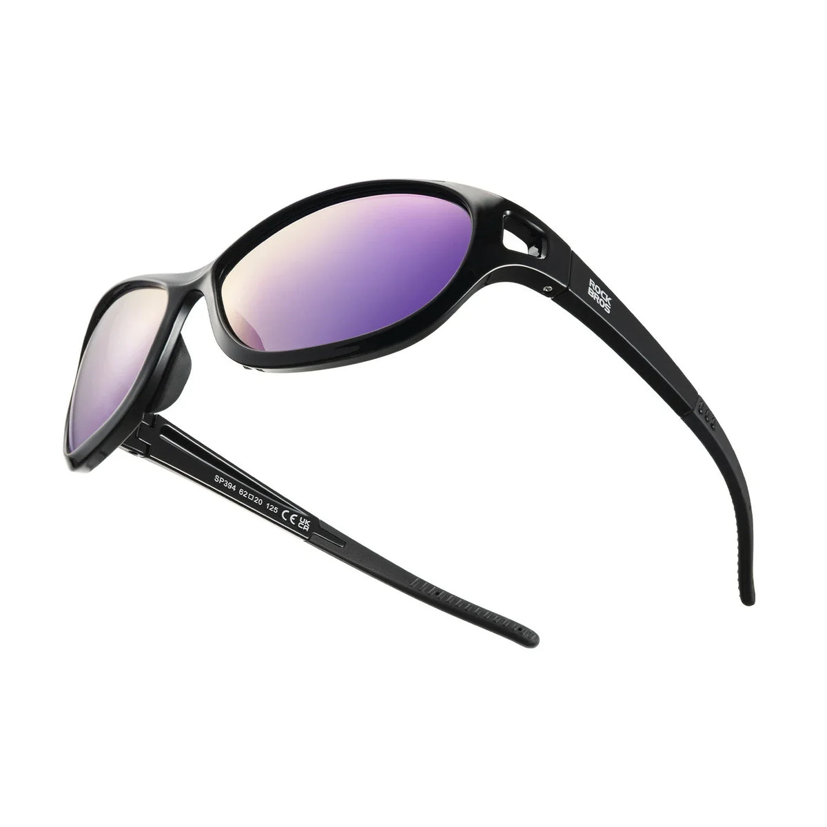 ROCKBROS Lunettes de sport polarisées SP394 Ultralight & UV400