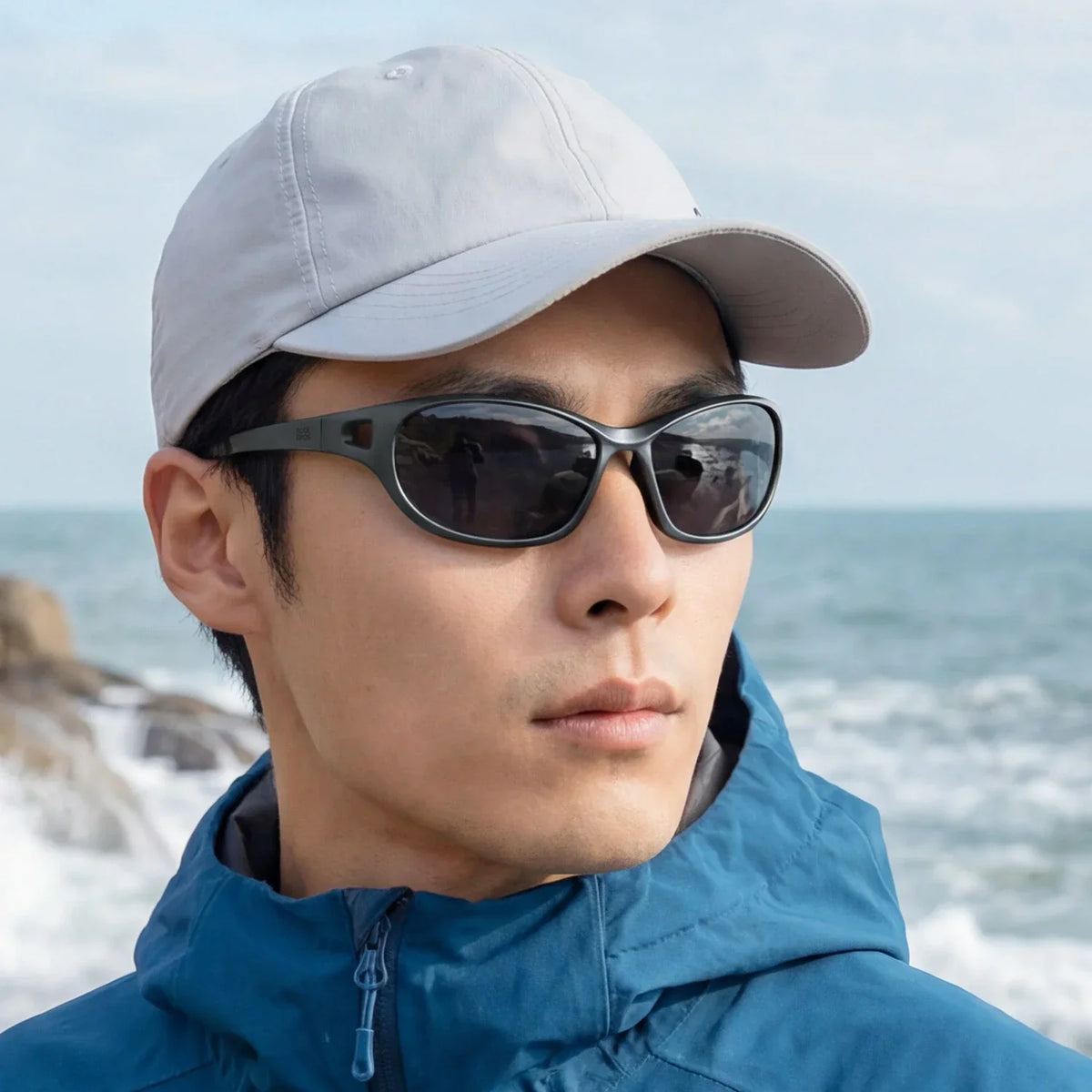 ROCKBROS Lunettes de sport polarisées SP394 Ultralight & UV400