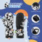 Gants pour enfants coupe-vent, imperméables et chauds pour la neige et le ski. Quantité