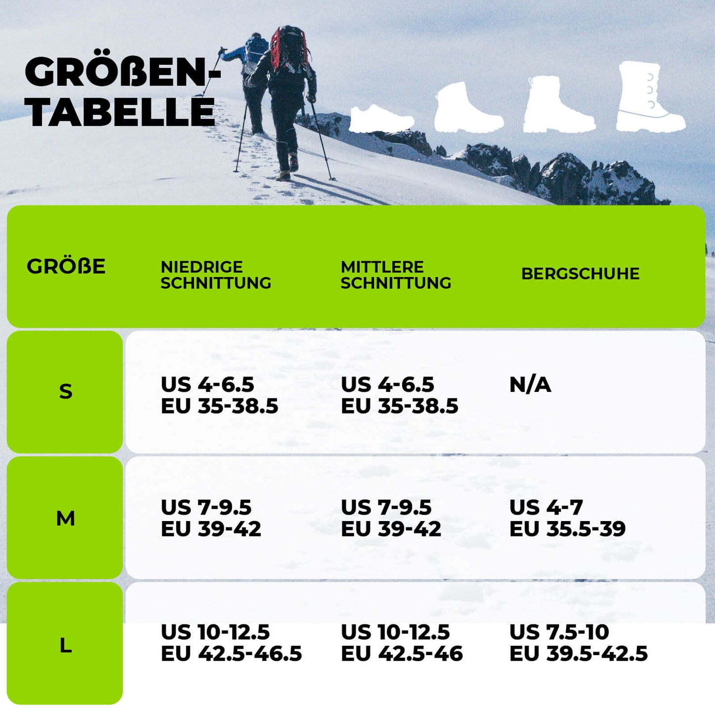 Piolets légers pour la randonnée Quantature