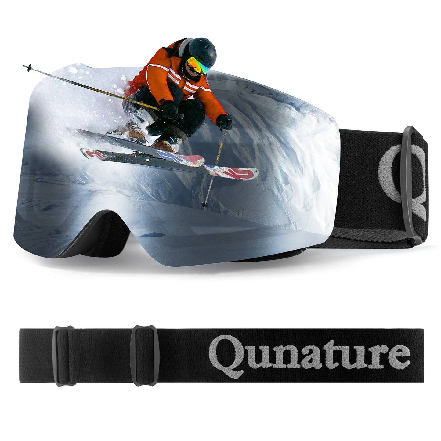 Lunettes de ski anti-buée UV400 Qunature