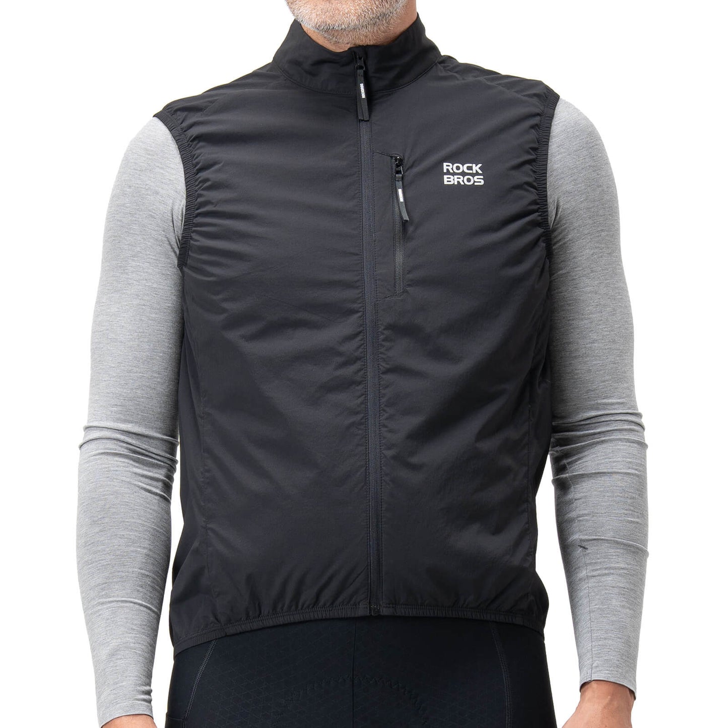 Gilet de cyclisme sans manches, veste de cyclisme, pliable, respirante, ROCKBROS