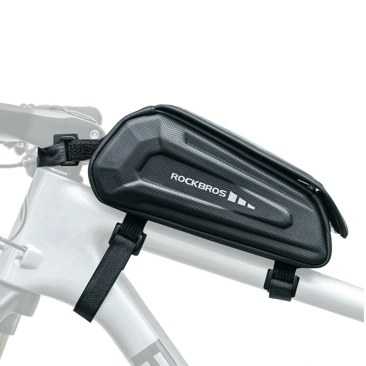 Sacoche de vélo étanche, étui pour téléphone portable compatible avec les smartphones à écran tactile de 6,8 pouces, ROCKBROS