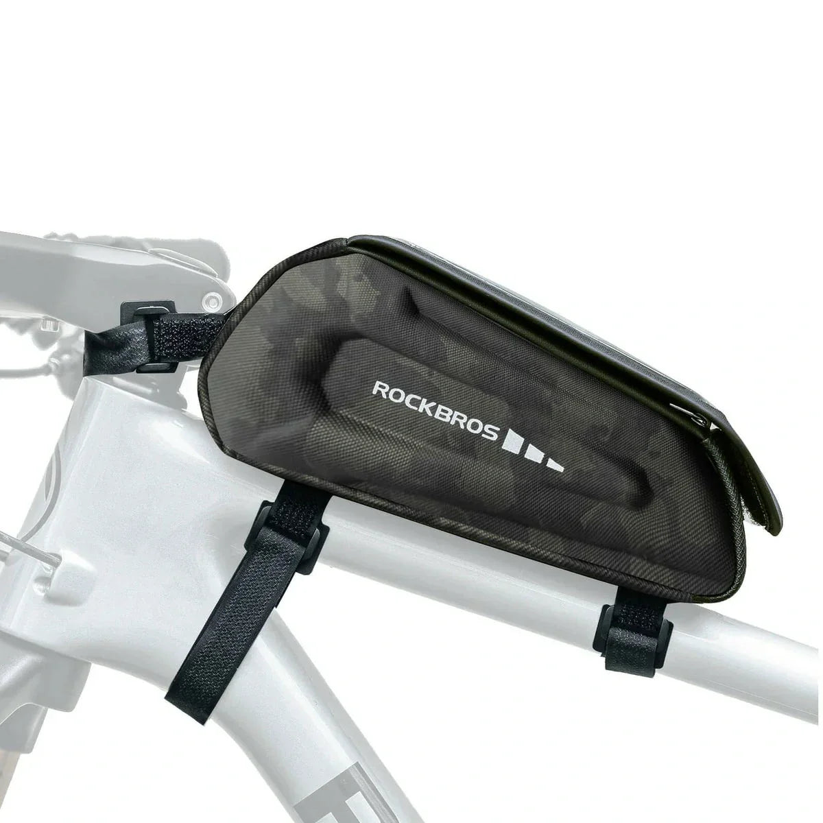 Sacoche de vélo étanche, étui pour téléphone portable compatible avec les smartphones à écran tactile de 6,8 pouces, ROCKBROS