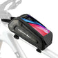 Sacoche de vélo étanche, étui pour téléphone portable compatible avec les smartphones à écran tactile de 6,8 pouces, ROCKBROS