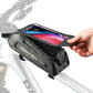 Sacoche de vélo étanche, étui pour téléphone portable compatible avec les smartphones à écran tactile de 6,8 pouces, ROCKBROS