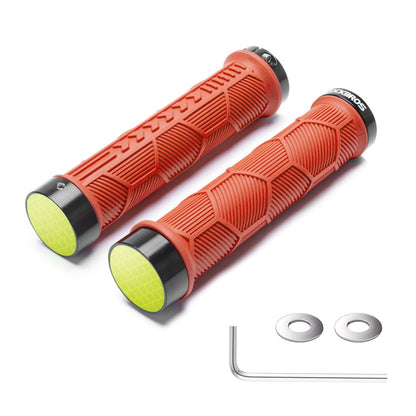 ROCKBROS Poignées de vélo à double serrage pour guidons de 22,2 mm