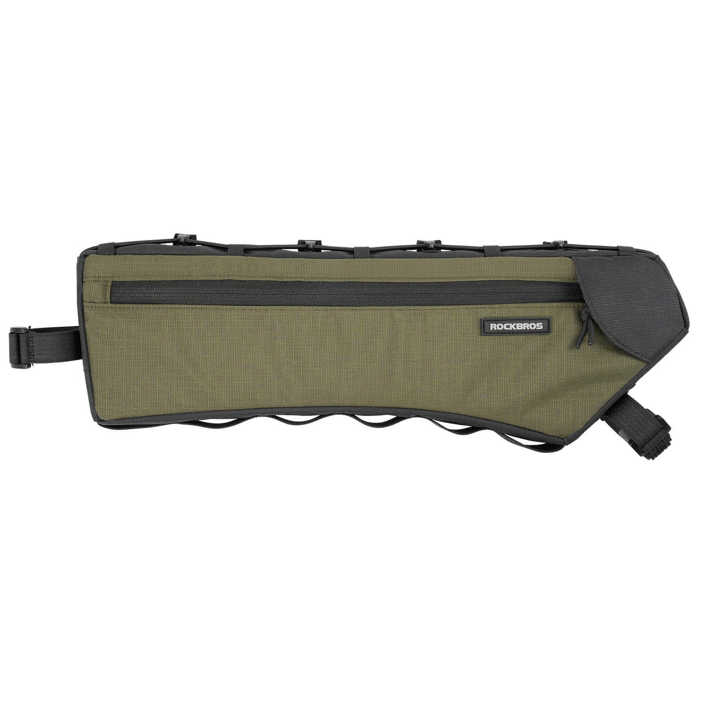 Sacoche de cadre de vélo, sacoche triangulaire, 1,9 L, ultra-mince et à accès rapide, ROCKBROS