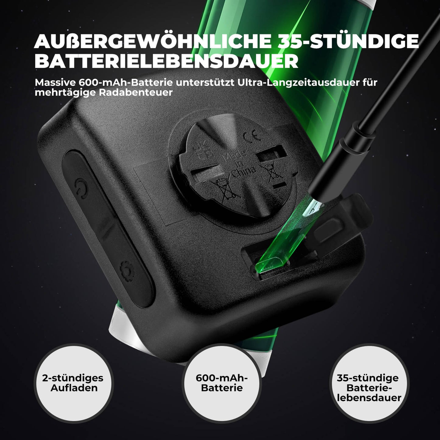 Compteur de vélo sans fil G1 ROCKBROS