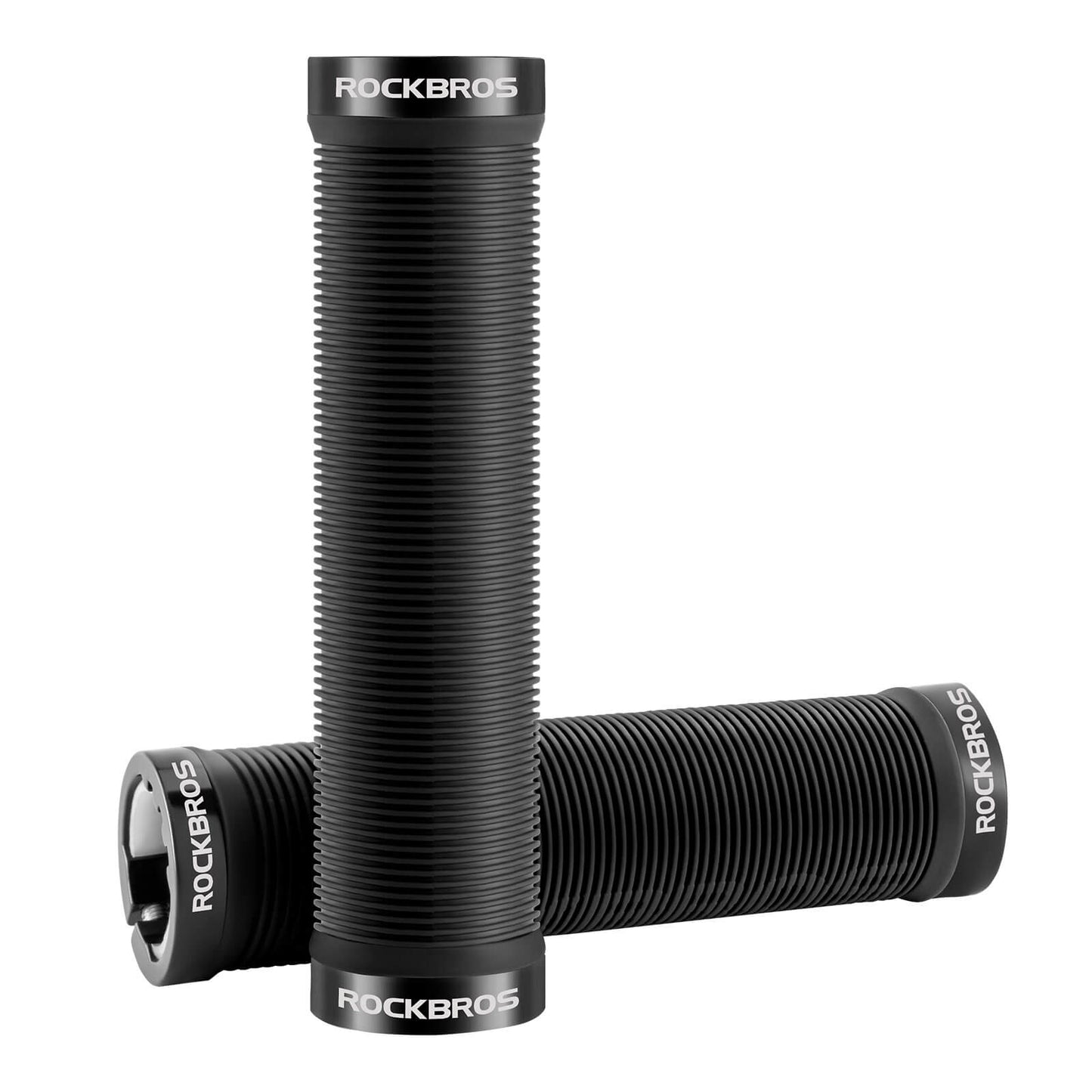 Poignées de vélo antidérapantes, double système de verrouillage, 22,2 mm, ROCKBROS