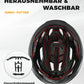 ROCKBROS Casque de vélo Sport VTT Casque de protection Respirant 54-58cm