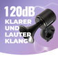 Sonnette de vélo électrique 120 dB pour guidons de 22,2/25,4/31,8 mm ROCKBROS