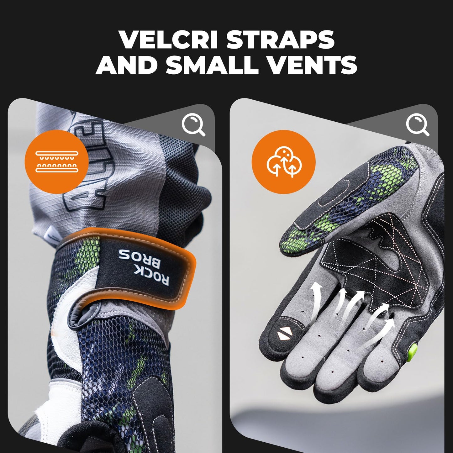 Gants tactiles pour hommes et femmes, gants d'hiver, ROCKBROS