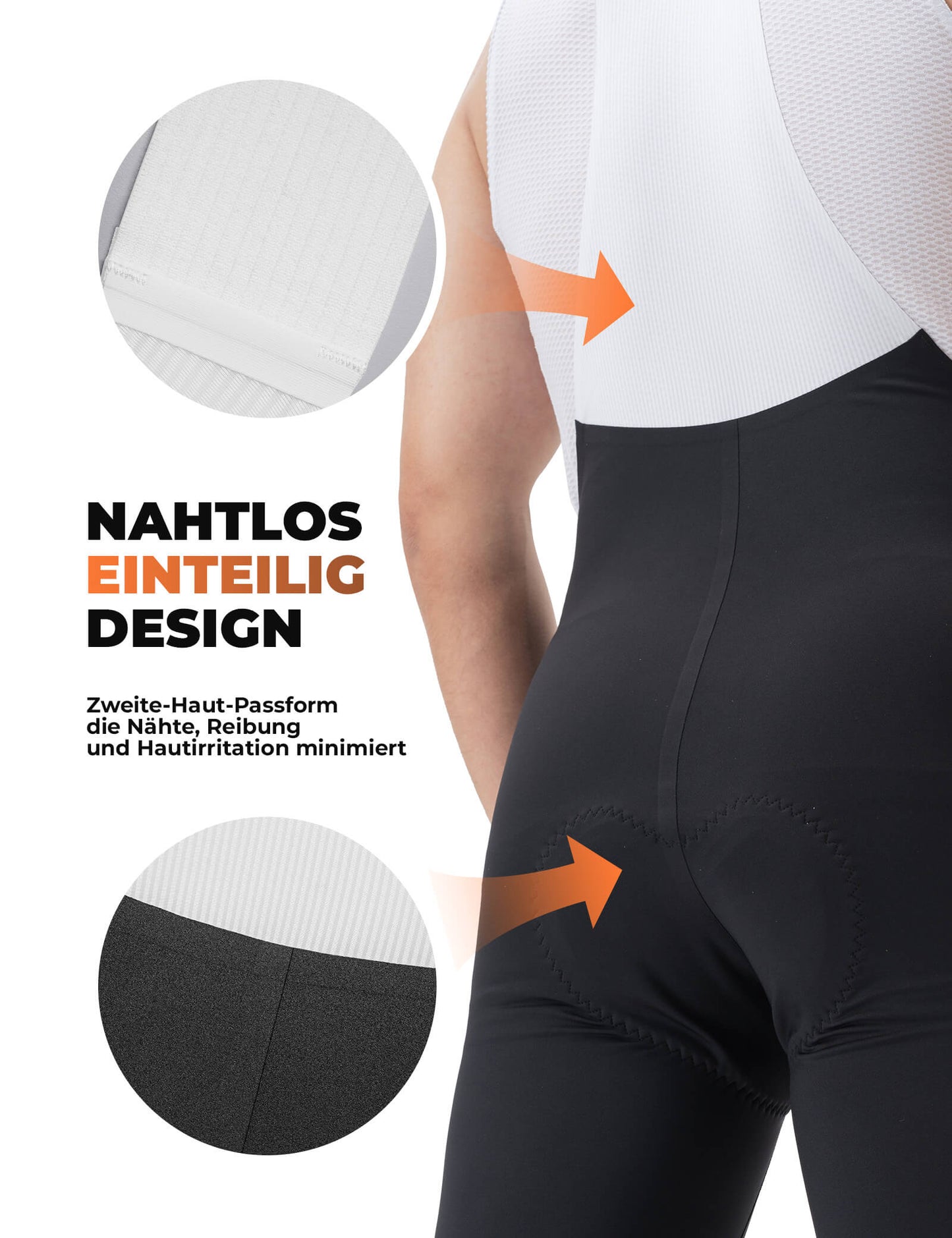 Cuissard de cyclisme long rembourré pour homme ROCKBROS