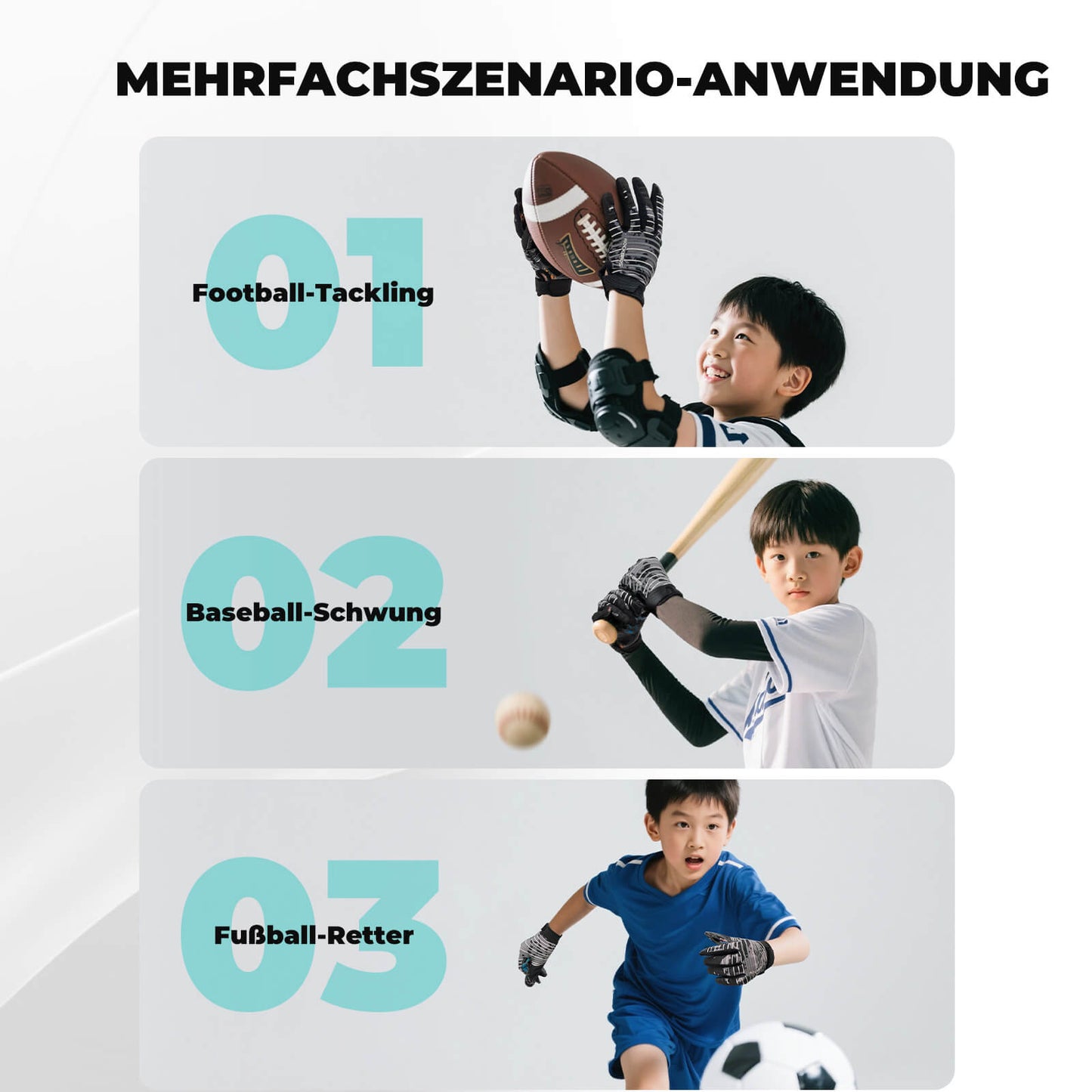 Gants de sport professionnels pour enfants, respirants et élastiques, ROCKBROS
