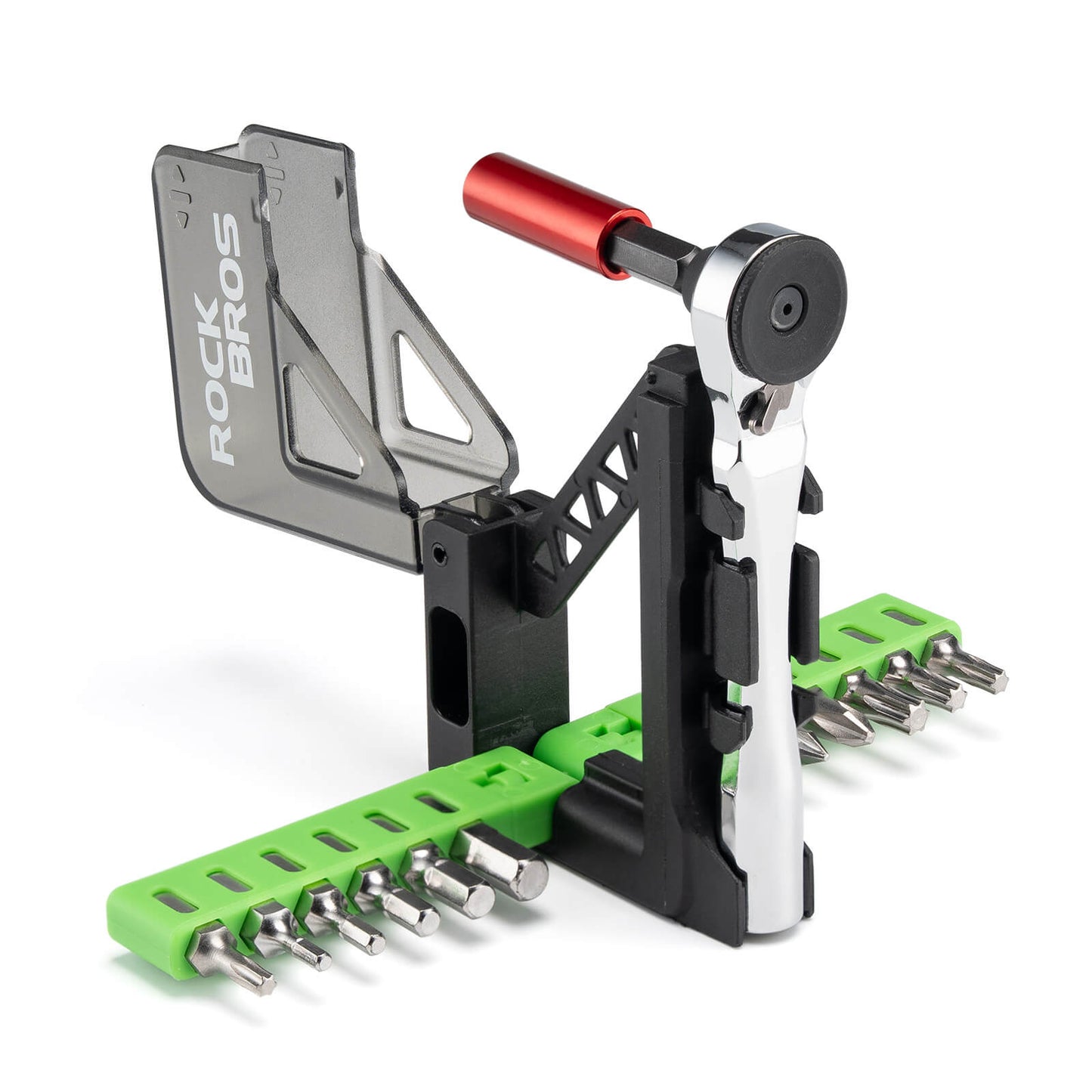 Kit d'outils magnétiques pour vélo avec clé à cliquet ROCKBROS