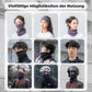 Cagoule multifonctionnelle en polaire, masque doux pour le visage, écharpe tubulaire ROCKBROS