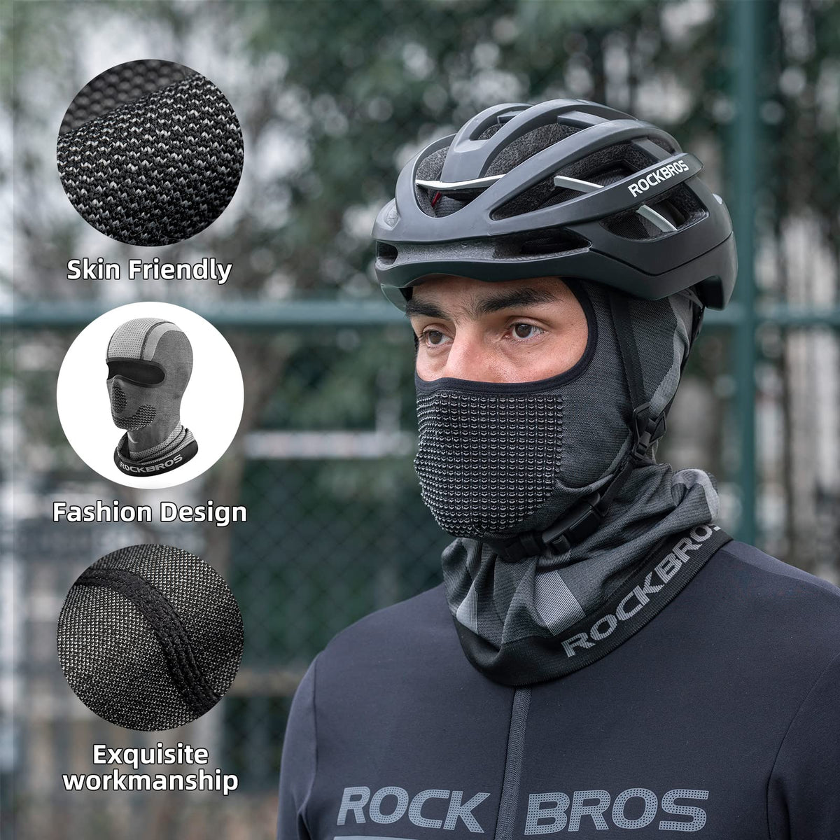 ROCKBROS Cagoule d'hiver Balaclavas