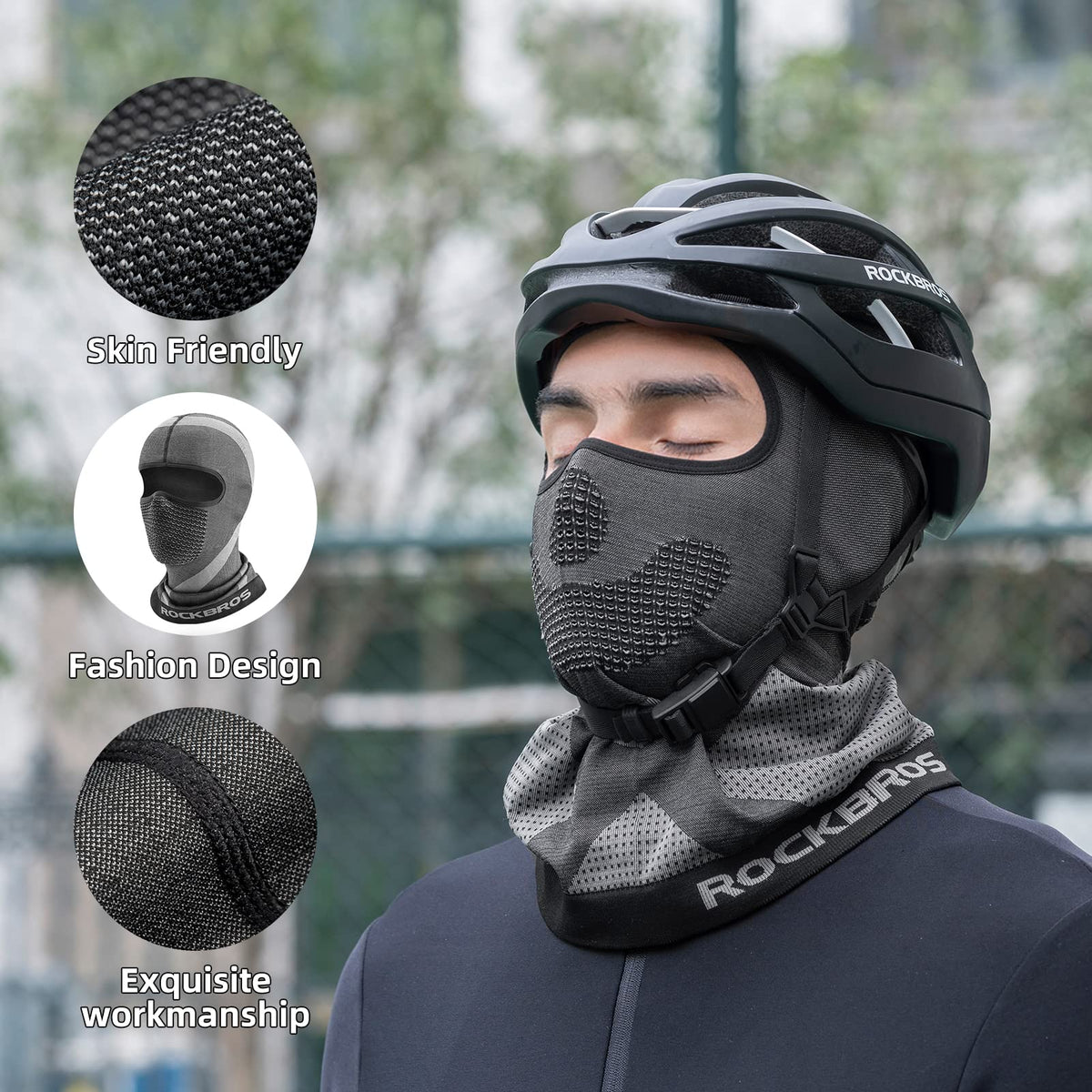 ROCKBROS Cagoule d'hiver Balaclavas