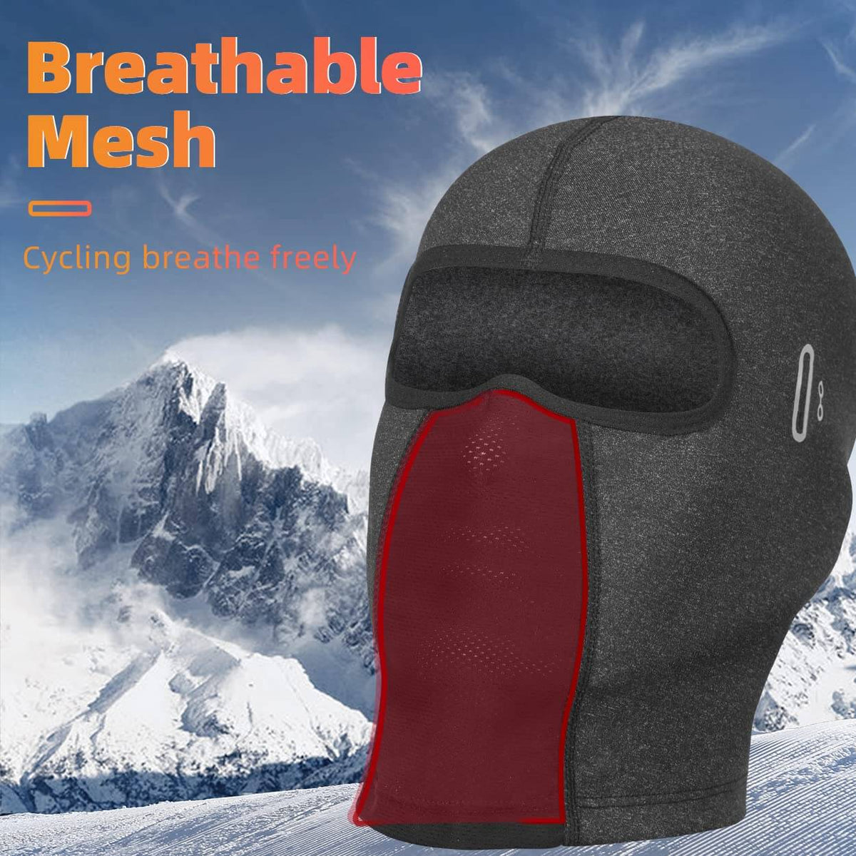 ROCKBROS Cagoule d'hiver Balaclavas pour sports outdoor