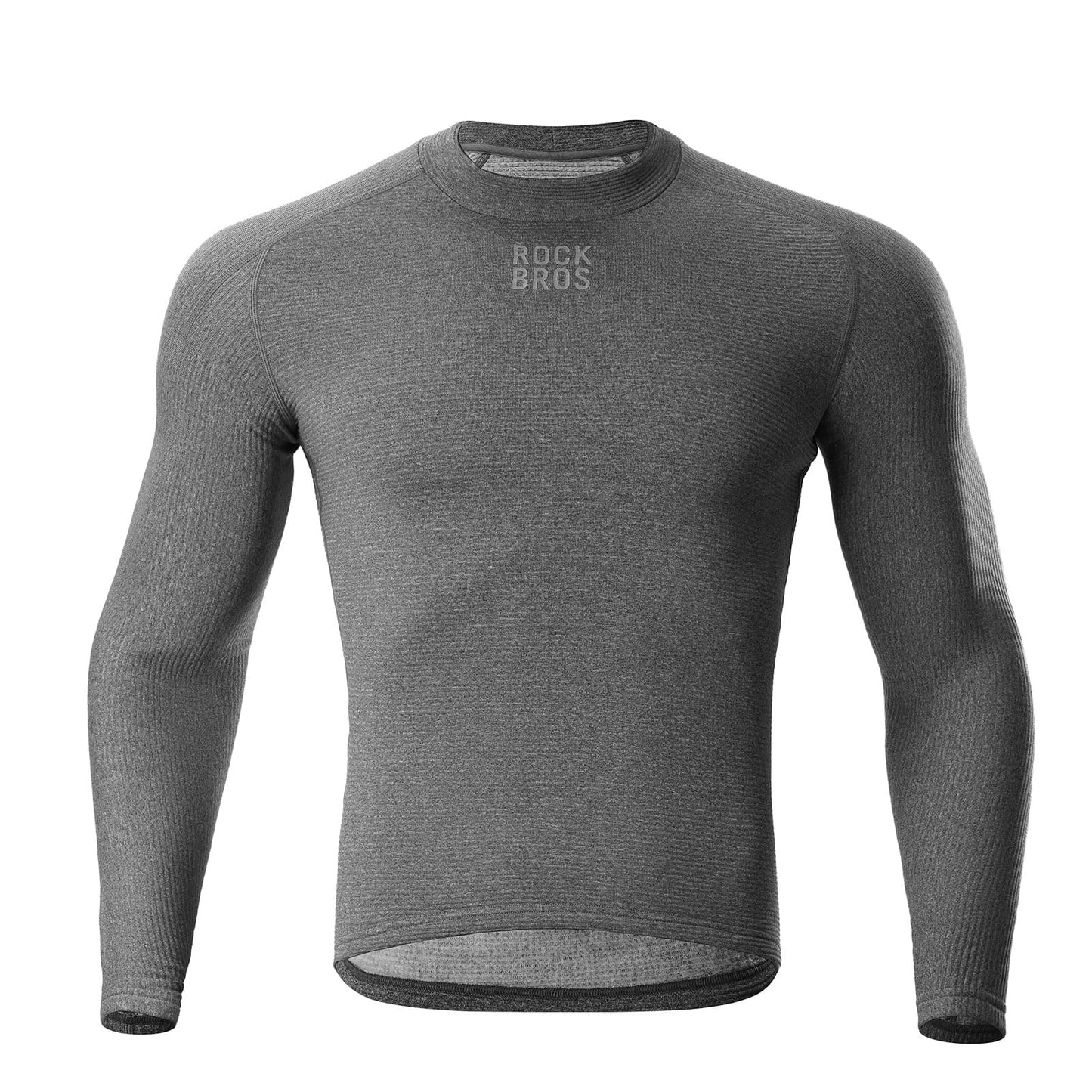 Sous-vêtements de cyclisme double couche, réfléchissants, thermiquement isolés, pour hommes, ROCKBROS