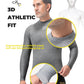 Sous-vêtements de cyclisme double couche, réfléchissants, thermiquement isolés, pour hommes, ROCKBROS