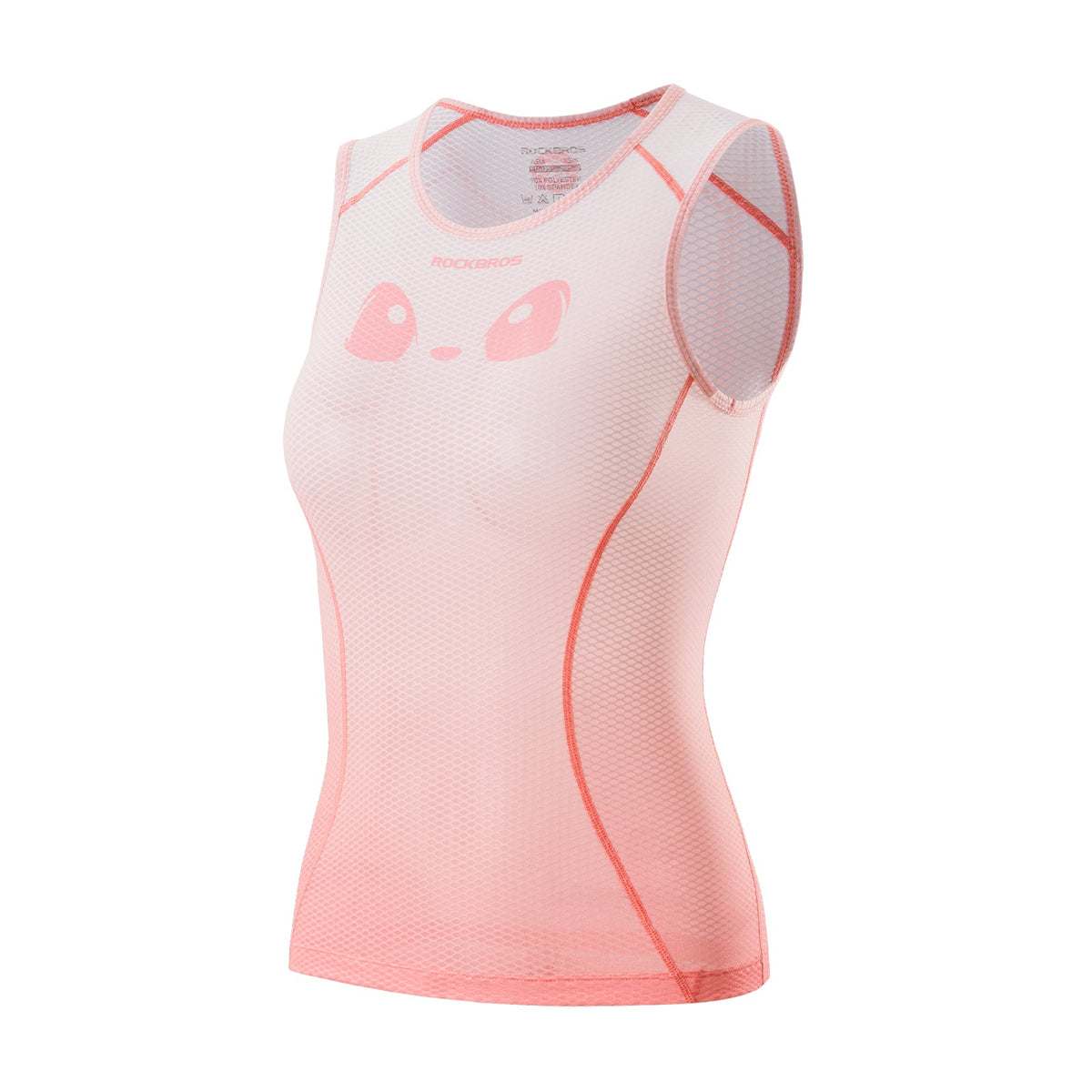 ROCKBROS Débardeur sportif femme respirant baselayer sous-vêtement pour le cyclisme