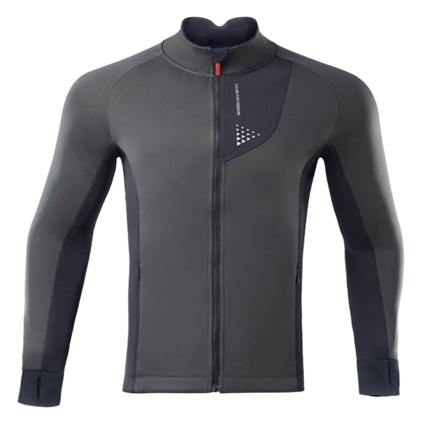 Veste de cyclisme d'hiver pour homme, coupe-vent, respirante avec doublure polaire, ROCKBROS