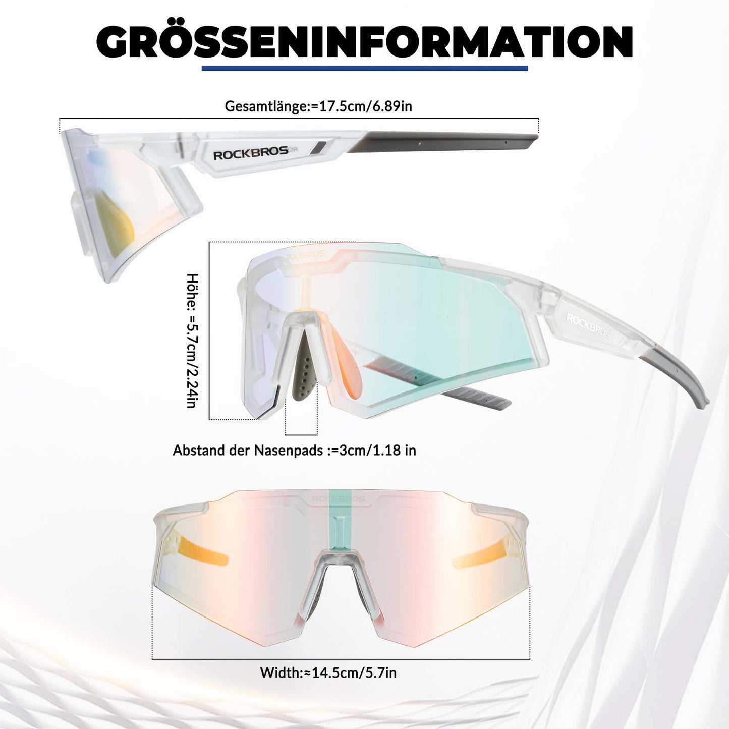 Lunettes de soleil, lunettes de cyclisme, verres teintés, pour l'extérieur, protection UV400, ROCKBROS