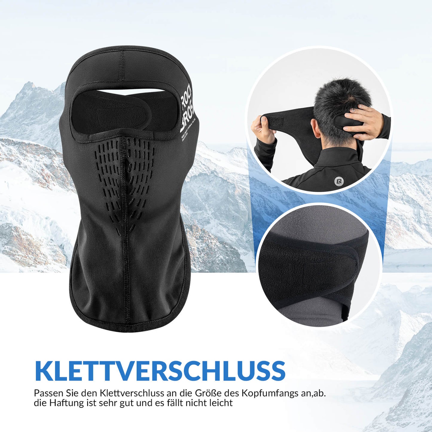 Cagoule pour un confort maximal et une protection capillaire parfaite ROCKBROS