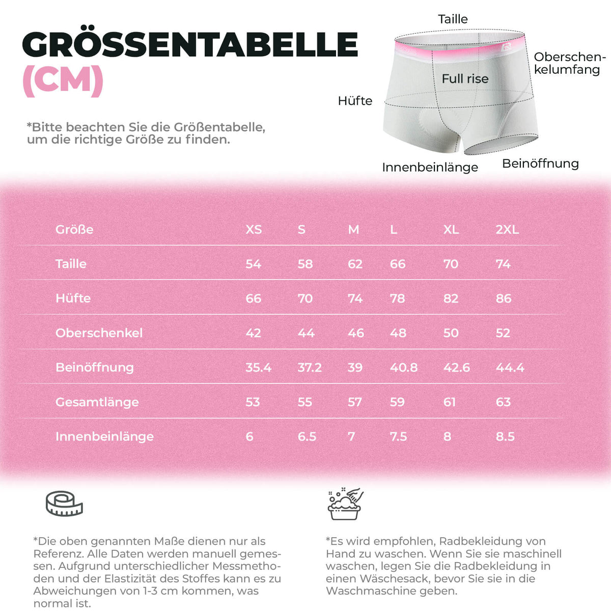 ROCKBROS Culotte cycliste femme avec rembourrage 3D Respirante