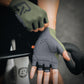 ROCKBROS Gants de vélo mi-doigts Elastic Interface®