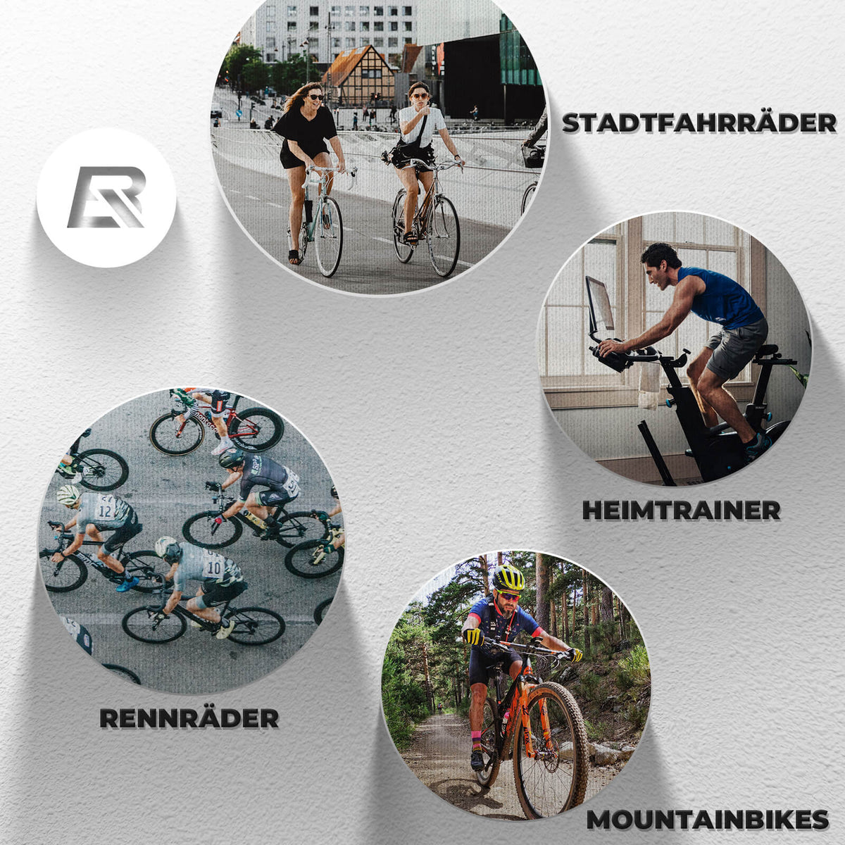 ROCKBROS Couvre-selle de vélo gonflable rembourré avec housse
