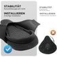 ROCKBROS Couvre-selle de vélo gonflable rembourré avec housse