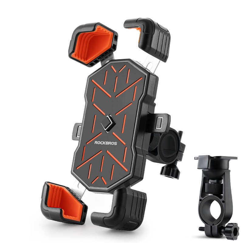 ROCKBROS Support de téléphone pour vélo rotatif 360° pour 4,5-7,2 pouces