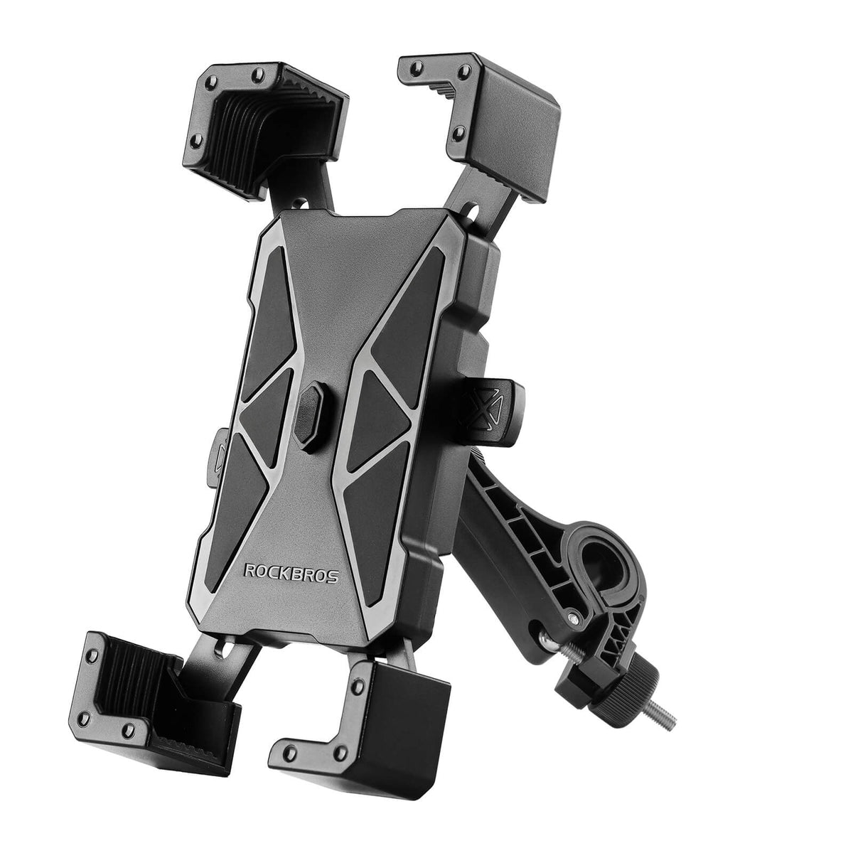 ROCKBROS Support de téléphone pour vélo rotatif 360° pour téléphones 4.5~7.2"