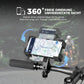 ROCKBROS Support de téléphone pour vélo rotatif 360° pour téléphones 4.5~7.2"