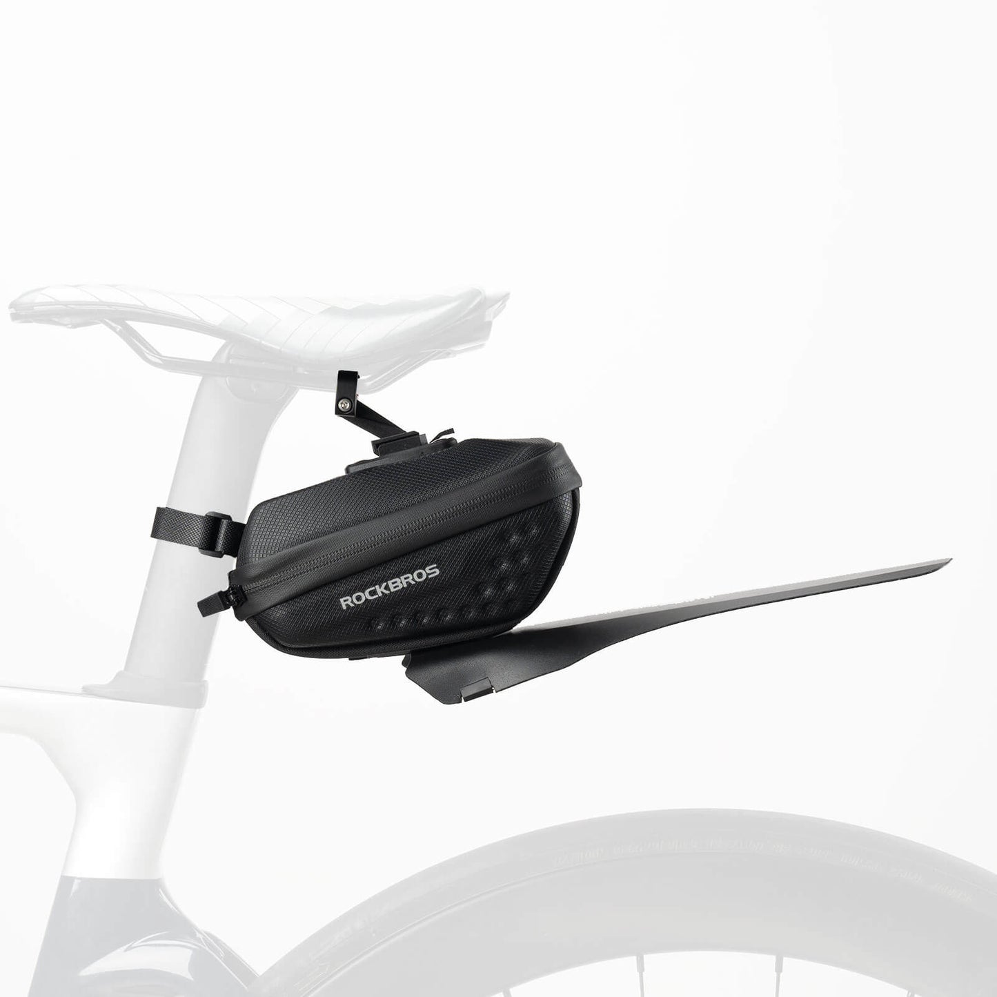 Sacoche de selle de vélo avec garde-boue, déperlante, 1,3 L/0,8 L, ROCKBROS