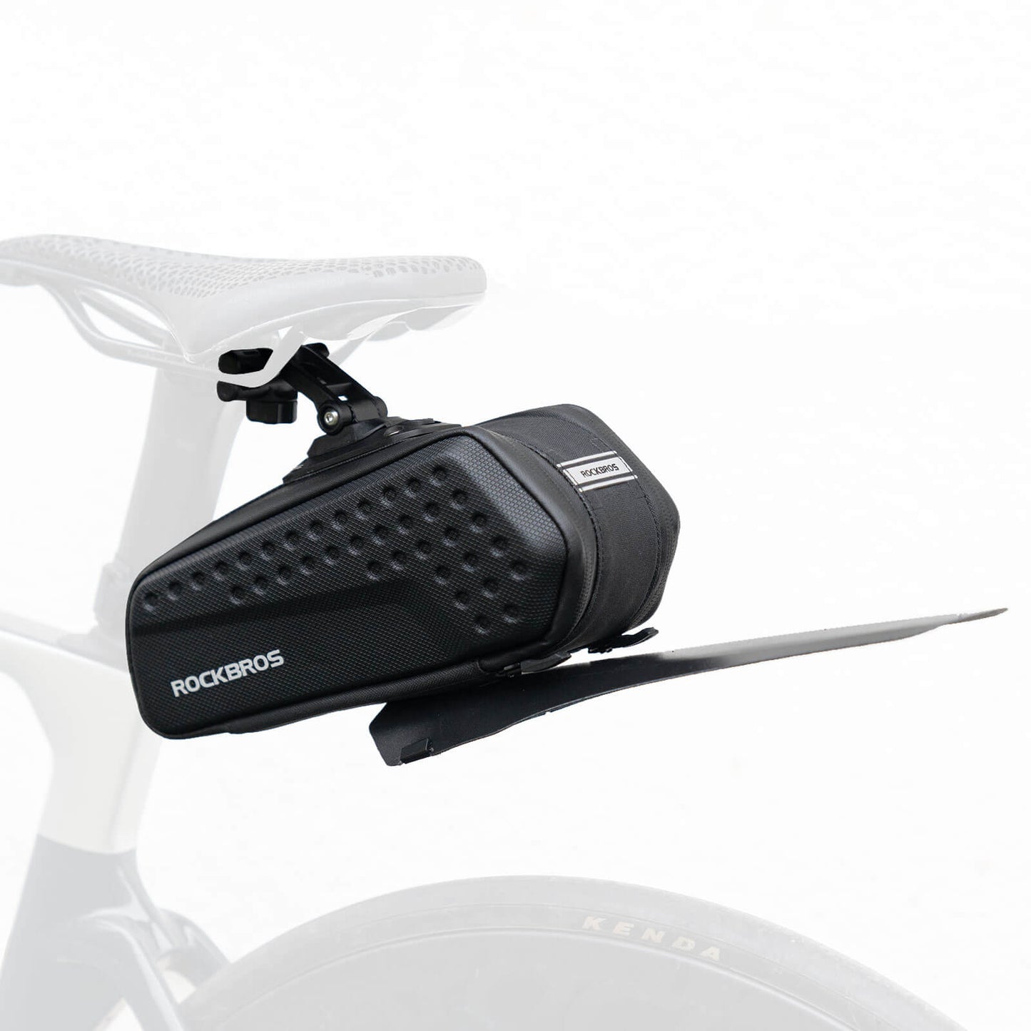 Sacoche de selle de vélo avec garde-boue, déperlante, 1,3 L/0,8 L, ROCKBROS
