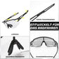 ROCKBROS Lunettes de vélo photochromatiques Solaires Protection UV400