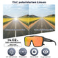 Lunettes de cyclisme polarisées, lunettes de soleil d'extérieur, lunettes de protection, VTT, vélo de route, ROCKBROS