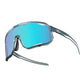 Lunettes de cyclisme, lunettes de soleil polarisées, protection UV, plaquettes nasales interchangeables, modèle femme/homme, ROCKBROS